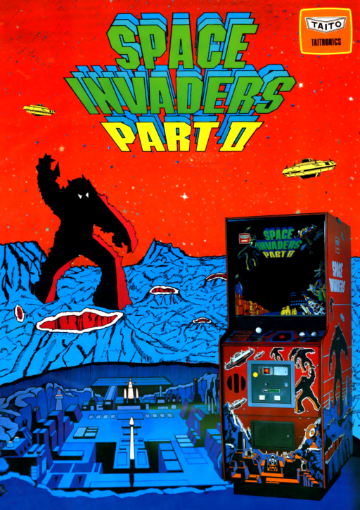 Space Invaders Part II (Taito) Game Cover